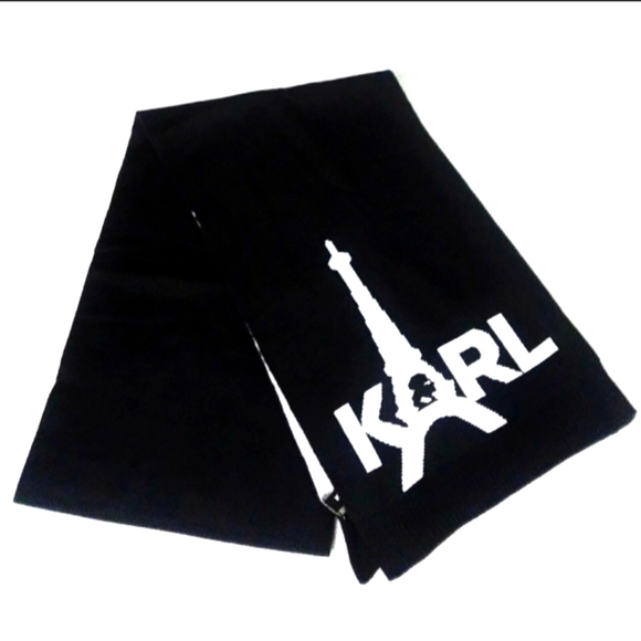 Karl Lagefeld Eifel Tower Scarf